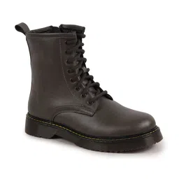 FAUSTO Women High Top Lace Up Regular Boots image 1