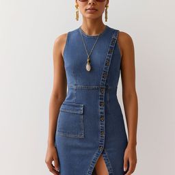 SASSAFRAS Women Solid Sleeveless Bodycon Dress-picture-26