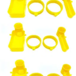 Bird Feeder Automatic Food Feeder and Water Feeder with Holder Ring Pack of 12 Caged Bird Feeder-image-11