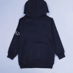 KiddoPanti Boys Printed Hooded Sweatshirt image 2