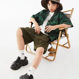 LULU & SKY Boys Boxy Opaque Printed Casual Shirt image 2