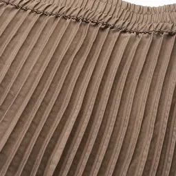 WISSTLER Mid-Rise Accordian Pleat Flared Midi Skirt image 2