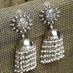 Mehpriye Contemporary Jhumkas Earrings-picture-35