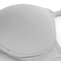 SHYAM SONS FLAIR Plainmould Pack Of 2 Full Coverage Lightly Padded Seamless T-shirt Bra image 3