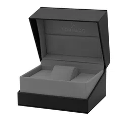 TORNADO Men Dial & Leather Bracelet Style Straps Analogue Watch T22002-SLBB image 4