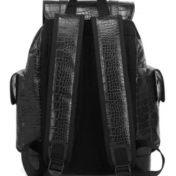 FUR JADEN Unisex Textured Backpack -Up to 16 inch image 4