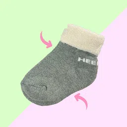 Heelium Infant Kids Pack Of 3 Patterned Anti Bacterial Ankle-Length Socks image 5