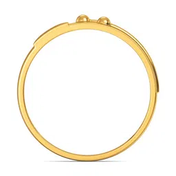 Joyalukkas Men 22Kt Gold Radiant Signature Band Finger Ring - 2.992 g image 2