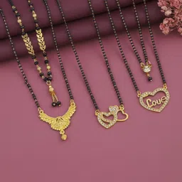 VEMISHTI Gold-Plated Mangalsutra-image-27