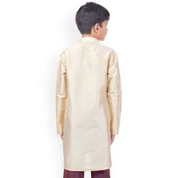 Pehanaava Boys Yoke Design Thread Work Kurta image 2