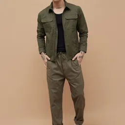 Forca by Lifestyle Men Washed Denim Jacket-image-90