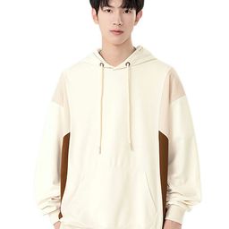 StyleCast x Revolte Men Colourblocked Hooded Sweatshirt-picture-6