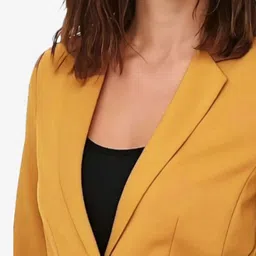 BAESD Notched Lapel Collar Single Breasted Blazer image 2