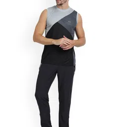FTX Pack Of 3 Colourblocked Dry-Fit Round Neck Gym Vests 709-1_709-10_709-12-S image 4