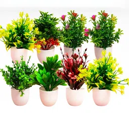 Dekorly Unisex Plastic Artificial Flowers & Plants With Pot-picture-11