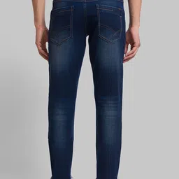 Parx Men Slim Fit Low-Rise Slash Knee Light Fade Stretchable Jeans image 5