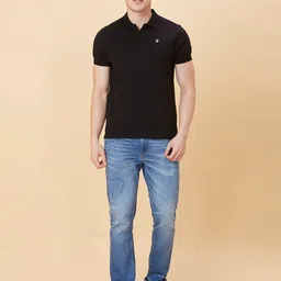 Being Human Men Slim Fit Mid Rise Low Distress Heavy Fade Jeans image 2