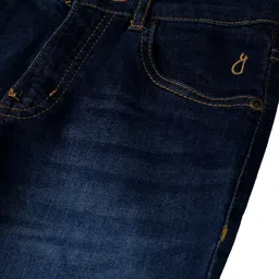 Gini and Jony Boys Clean Look Mid Rise Light Fade Cotton Jeans image 4