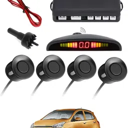 monolive Black Reverse Car Parking Sensor for Universal for All Cars-124 Set of 4 pcs Car Parking Sensors with LED Parking Assistant Kit-124 Parking Sensor-picture-17