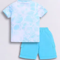 LITTLE NINJA Boys Printed T-shirt with Shorts image 3