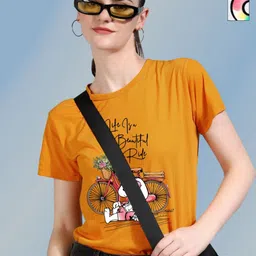 Metronaut Women 2 Printed Bio Finish T-shirt-picture-21