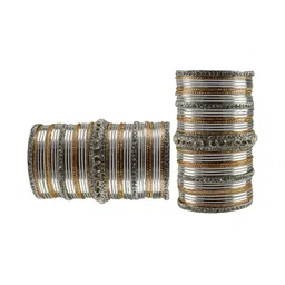 Vidhya Kangan Set Of 82 Stones-Studded Bangle image 2