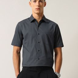 Arrow Ceremony Geometric Printed Cotton Regular Fit Casual Shirt-picture-40