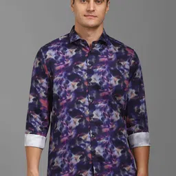 Louis Philippe Sport Men Slim Fit Abstract Printed Cotton Casual Shirt-image-27