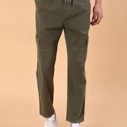 V-Mart Men Mid-Rise Straight Fit Cargo-picture-14