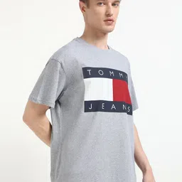 Tommy Hilfiger Men Cotton Graphic Printed T-shirt image 2