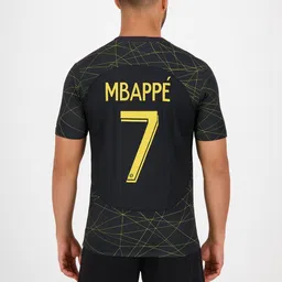 dostitch Men Paris Saint-Germain Printed Dri-FIT T-shirt image 3