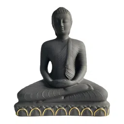 Azul Black Buddha Idol Showpiece-picture-18