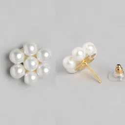 ORANGENYSHA Gold-Plated Pearls Beaded Jewellery Set image 2