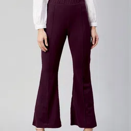 Urban Buccachi Women Relaxed High-Rise Trousers-picture-22