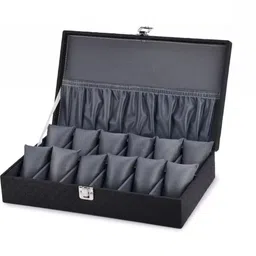 Galaxy Craft Black Textured Watch Organizer image 4