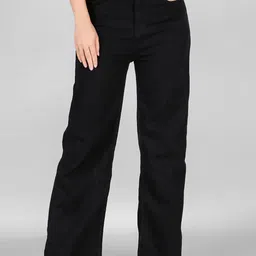 COUTUME COLLECTIONS Women Straight Fit Mid-Rise Jeans-image-60