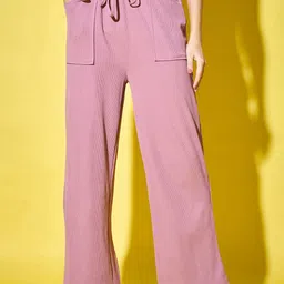 BUY NEW TREND Women Relaxed Loose Fit High-Rise Cargos-picture-19