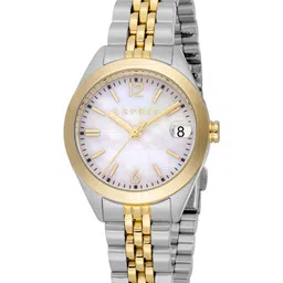ESPRIT Women Mother of Pearl Dial & Stainless Steel Straps Analogue Watch ES1L388M0065-picture-39