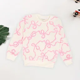 Pantaloons Junior Girls Printed Sweatshirt-image-75