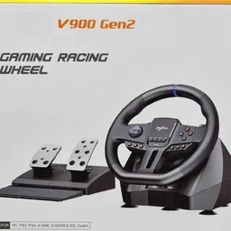 PXN V900 GEN2 Gaming Car Racing Steering Wheel 270/900 Racing Simulator with Motion Controller-picture-40