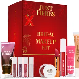 just herbs Bridal Makeup Kit Perfect Gifting Combo Set for Women Bridal Party-picture-18