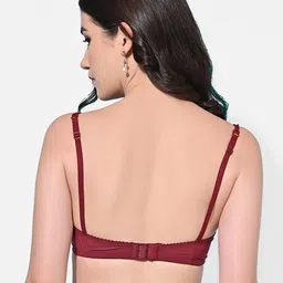 FIMS Pack Of 2 Floral Printed Full Coverage Lightly Padded Bra With All Day Comfort image 3