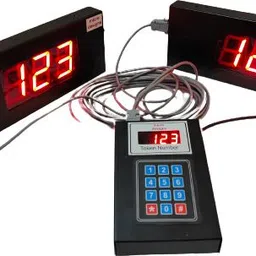 microdesigns 3-digit Token Display System with two displays; ding dong sound; 5 m + 5 m cable Indoor PA System-picture-15