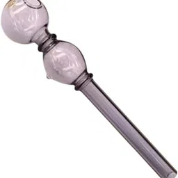 drm creations 5 inch Grey Glass Oil Burner Pipe for smoking Beer Bong Funnel-picture-10