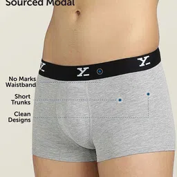 XYXX Men Pack Of 2 ACE Intelisoft Lightweight Modal Trunks image 5