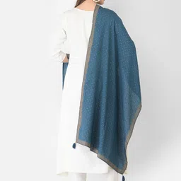 Span Women White Thread Work A-LINE Kurta image 5