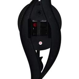 Attractionz Silver-Toned & White Wall Clock image 2