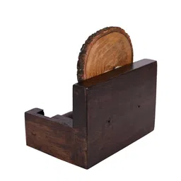 AAKRITI ART CREATIONS Wooden Towel Holder image 4