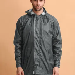 evershine Solid Men Raincoat image 2