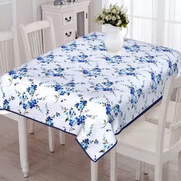 go texstylers Cotton 6 Seater Floral Table Cover image 3